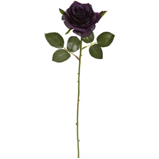 Purple Rose Stem, 24ct. {1}