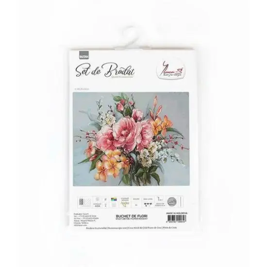 Luca-s Flower Bouquet Counted Cross Stitch Kit {7}