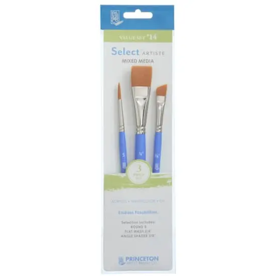 Princeton&trade; Select&trade; Artiste Series 3750 #14 Brush Set {1}