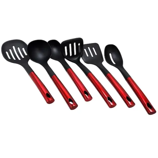 Better Chef Red Nylon Kitchen Utensil Set, 6ct. {1}