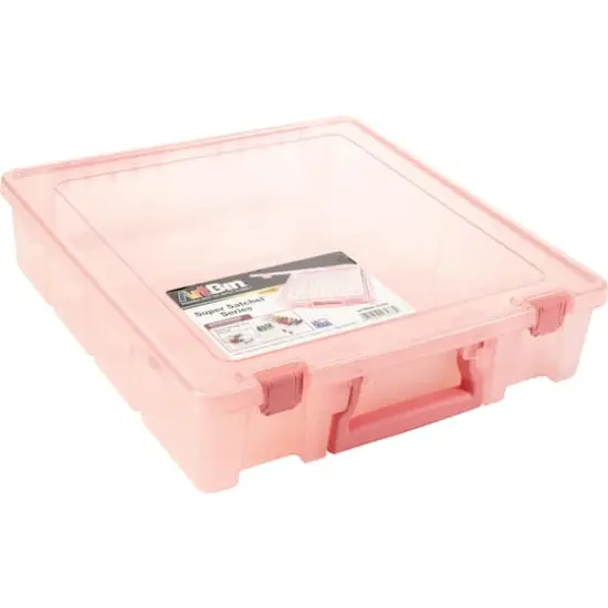 ArtBin&reg; Super Satchel&trade; Blush Single Compartment Box {3}
