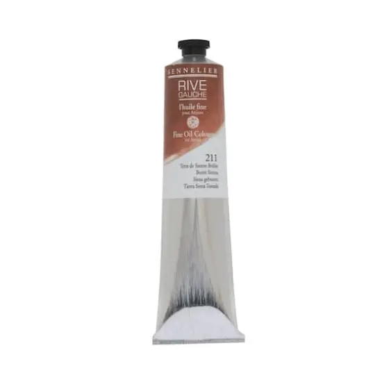 Sennelier Rive Gauche Oil Paint, 200mL 211 Burnt Sienna {1}