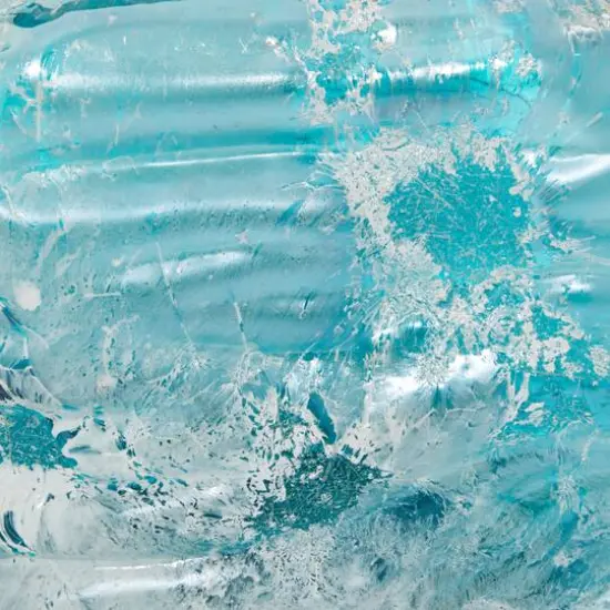 Blue Contemporary Glass Vase Set {8}