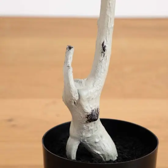 5ft. Autumn Paper Birch Artificial Fall Tree {6}