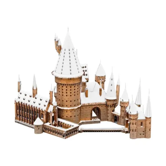 Metal Earth&reg; ICONX Harry Potter&trade; Hogwarts in Snow 3D Metal Model Kit {1}