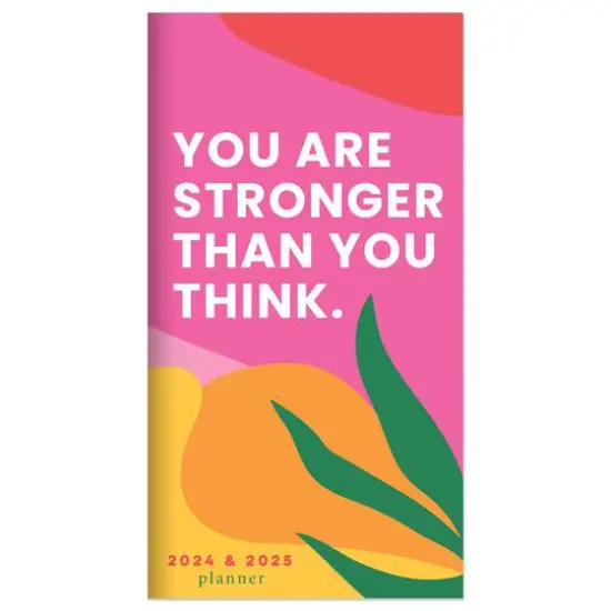 TF Publishing 2024-2025 You Are Strong Small Monthly Pocket Planner {1}