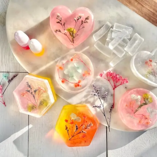 WishCraft Flower Power DIY Soap Activity Kit {3}