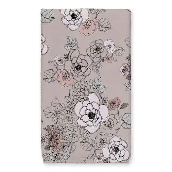 Grow and Bloom Tea Towel Set Gray {4}