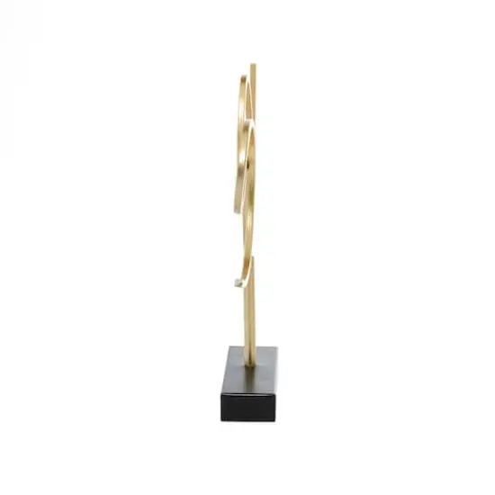 18" Gold Contemporary Love Decorative Sign {4}