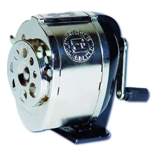 Charles Leonard Silver Mountable Multi Size Pencil Sharpener {1}