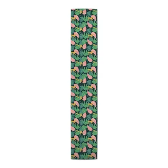 Tropical Cheetah Outdoor Table Runner {1}