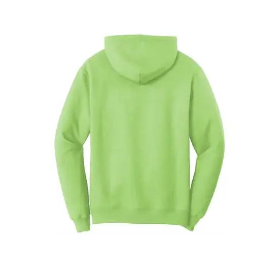Port & Company&reg; Brights Core Fleece Pullover Hooded Sweatshirt Lime {5}