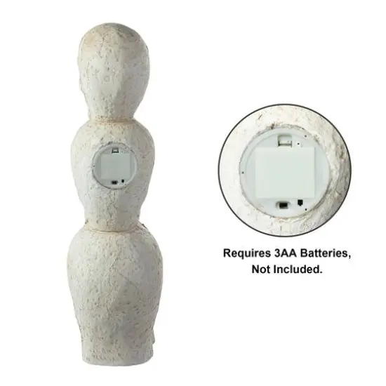 Glitzhome&reg; 25.5" Lighted Halloween Skull Porch D&eacute;cor with Timer {8}