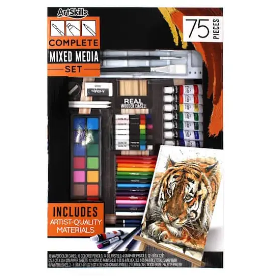 ArtSkills&reg; 75 Piece Complete Mixed Media Set {1}