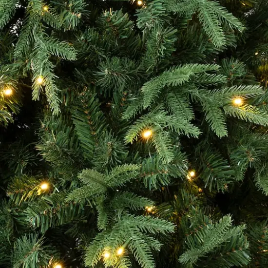 7.5ft. Pre-Lit Feel-Real&reg; Duxbury Artificial Christmas Tree, Warm White LED Lights {4}