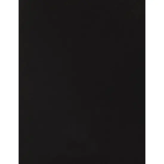 PA Paper® 8.5" x 11" 65lb. Smooth Cardstock, 1,000 Sheets Black {1}