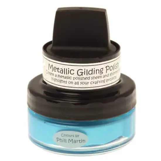 Creative Expressions Cosmic Shimmer Metallic Gilding Polish Blue {1}