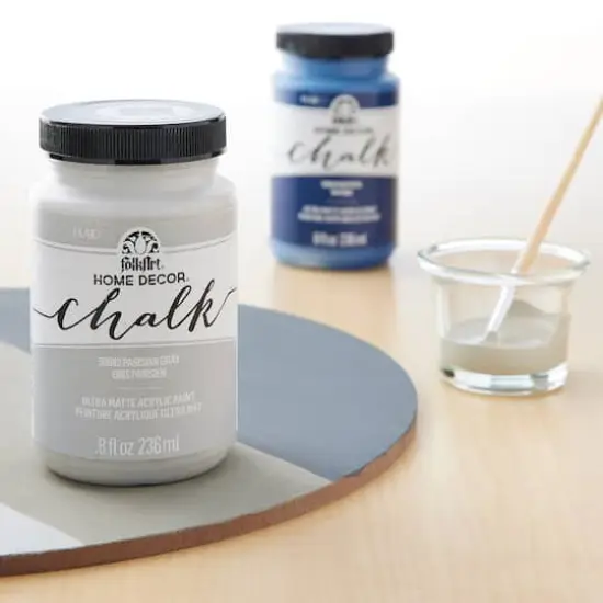FolkArt&reg; Home Decor&trade; Chalk Paint Parisian Grey {3}