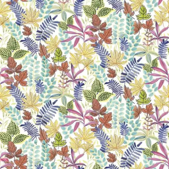 RoomMates Watercolor Tropics Peel & Stick Wallpaper White/Purple {1}