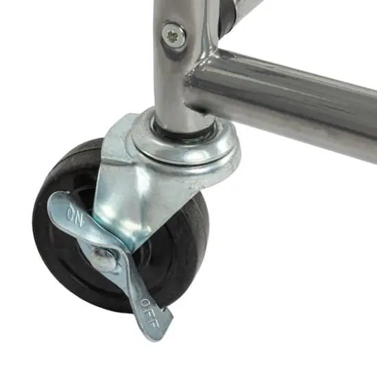 Household Essentials 3-Bag Laundry Sorter with Clothes Rack {8}