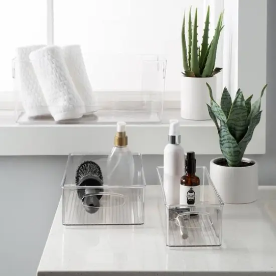 Simplify Small Narrow Vertical Stripe Clear Organizer {7}