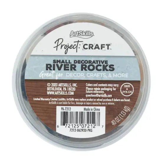 ArtSkills&reg; Small Decorative River Rocks {3}