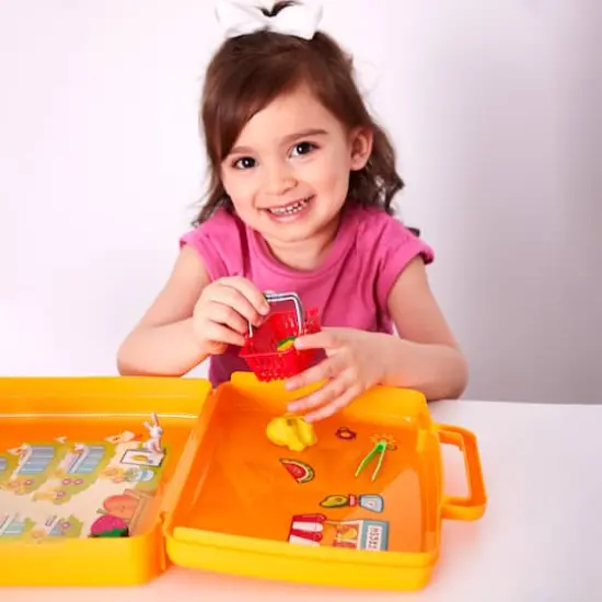 Creativity for Kids&reg; Sensory on the Go Farmer's Market Play Kit {4}