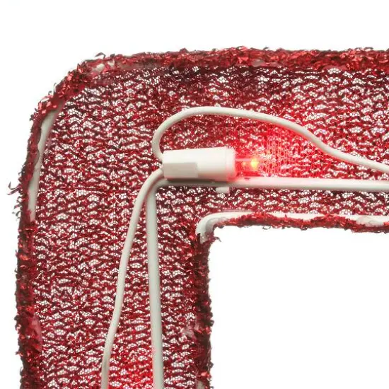 27'' Pre-Lit Santa in Red Truck Decoration {7}