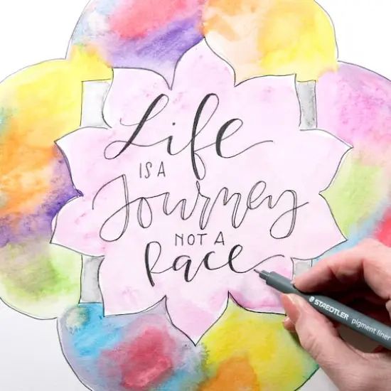 STAEDTLER&reg; Black 8 Piece Pigment Liner Set {6}