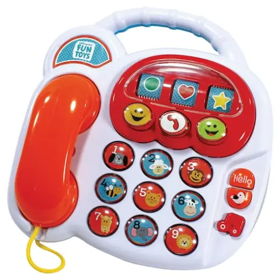 Nothing But Fun Toys Lights & Sounds Fun Time Telephone {1}