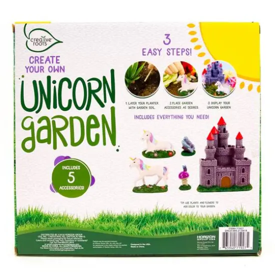 Creative Roots&reg; Unicorn Garden Terrarium {4}