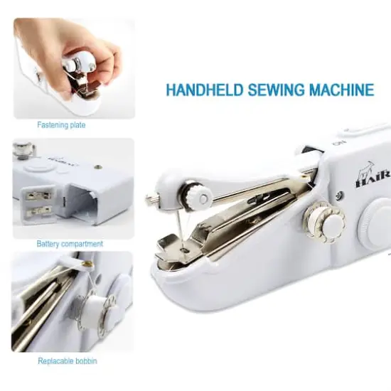Haitral&trade; Craft Miniature Solo Cordless Lite Sewing Machine {5}
