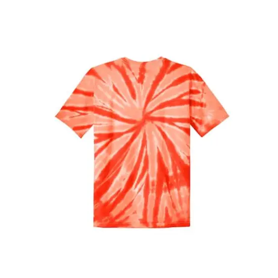 Port & Company&reg; Youth Tie-Dye T-Shirt Orange {5}