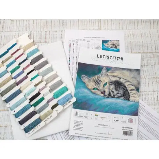 Letistitch Tucked In Counted Cross Stitch Kit {10}
