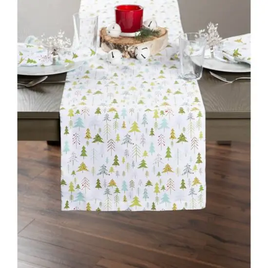 DII&reg; 72" Holiday Woods Printed Table Runner {6}