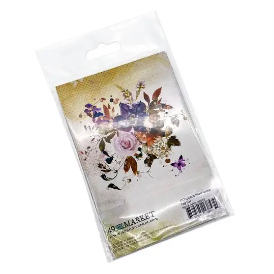 49 And Market ARToptions Plum Grove Tag Set {4}