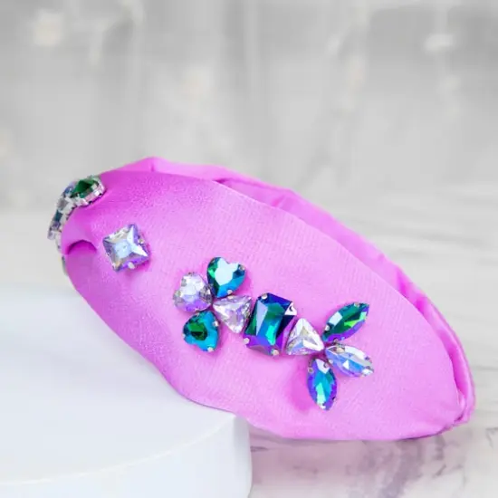 CousinDIY Silver Sapphire AB Glass Sew-On Rhinestones, 38ct. {7}