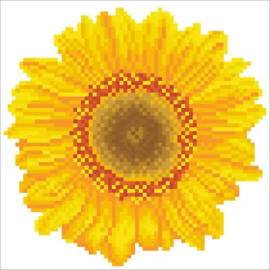 Diamond Dotz&reg; Happy Day Sunflower Diamond Painting Kit {3}