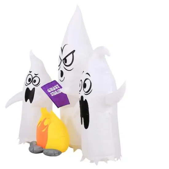 5ft. Occasions Inflatable Color Changing Campfire Ghosts {3}