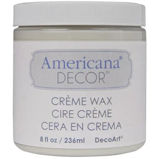 DecoArt&reg; Americana Decor&reg; Cr&egrave;me Wax, 8oz. Clear {1}
