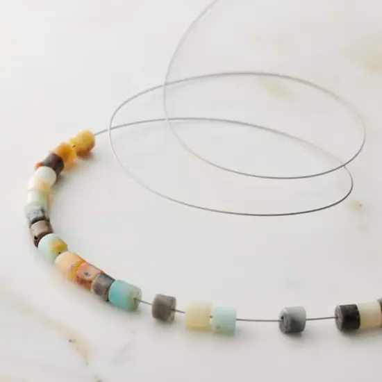 Beadalon&reg; 0.38mm Bright 19 Strand Bead Stringing Wire, 60ft. {3}