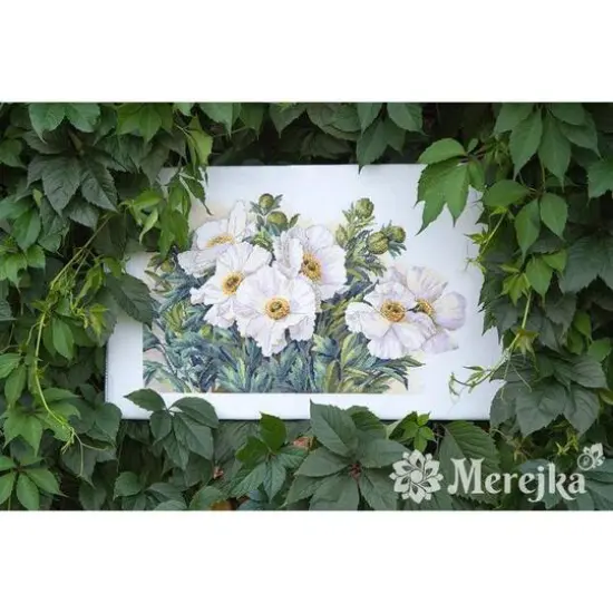Merejka Garden Beauties Counted Cross Stitch Kit {6}