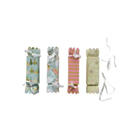 Hello Honey&reg; Candy-Shaped Gift Box Set with Christmas Pattern & Ribbon Ties {1}