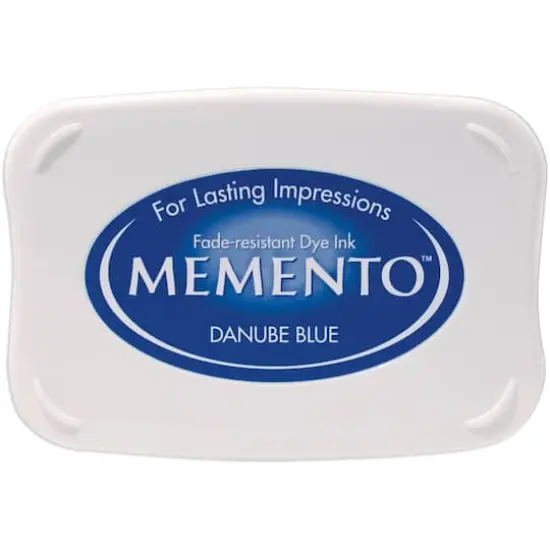 Memento&trade; Dye Ink Pad Danube Blue {1}