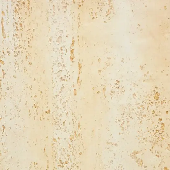 18" Natural Textured Wood Grain Outdoor Accent Table Cream {11}