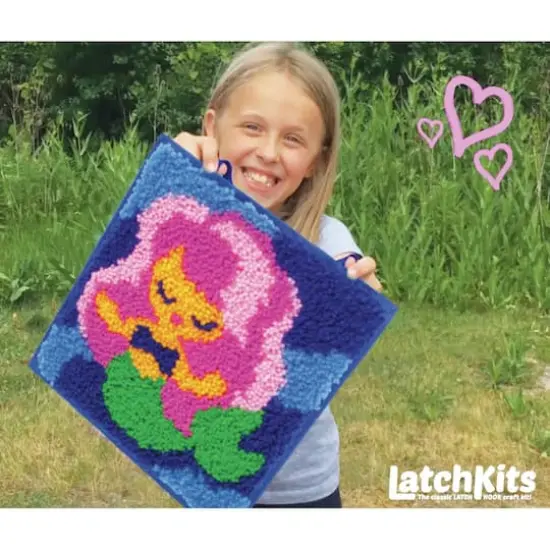 LatchKits&trade; Mermaid Mini Rug Kit {5}