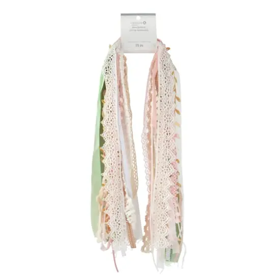 1yd. Mixed 25 Piece Trim Bundle by Celebrate It&reg; Green {1}