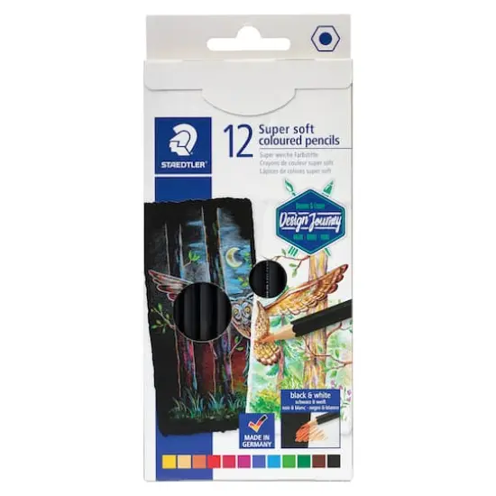 Staedtler&reg; 12 Super Soft Colored Pencil Set {4}