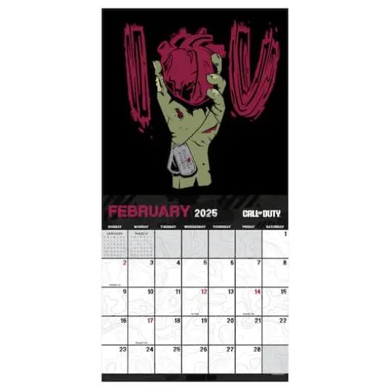 TF Publishing 2025 Call of Duty Wall Calendar {6}