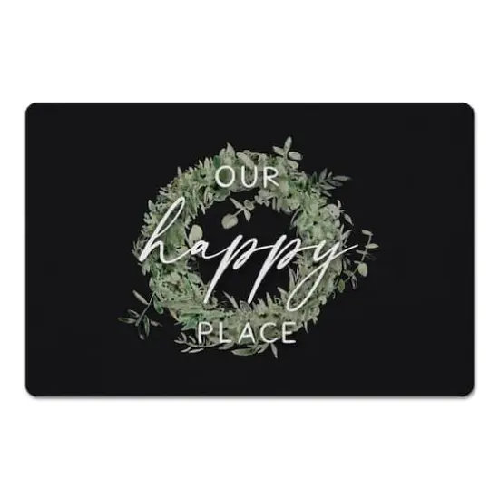 Our Happy Place Floor Mat {1}